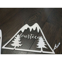 Mountain table numbers