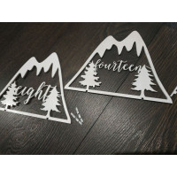 Mountain table numbers